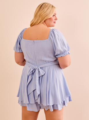 Haisley Double Layered Romper - ARULA