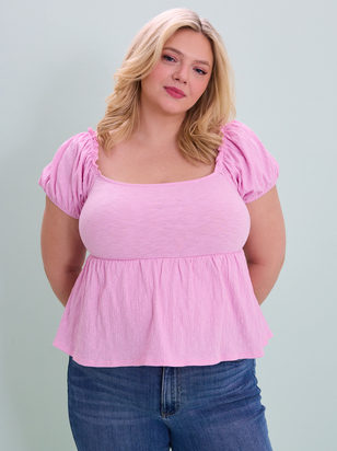 Carter Babydoll Top - ARULA - 