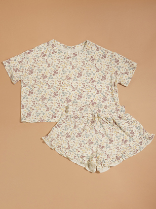 Leonie Floral Tee and Shorts Set by Rylee + Cru - ARULA