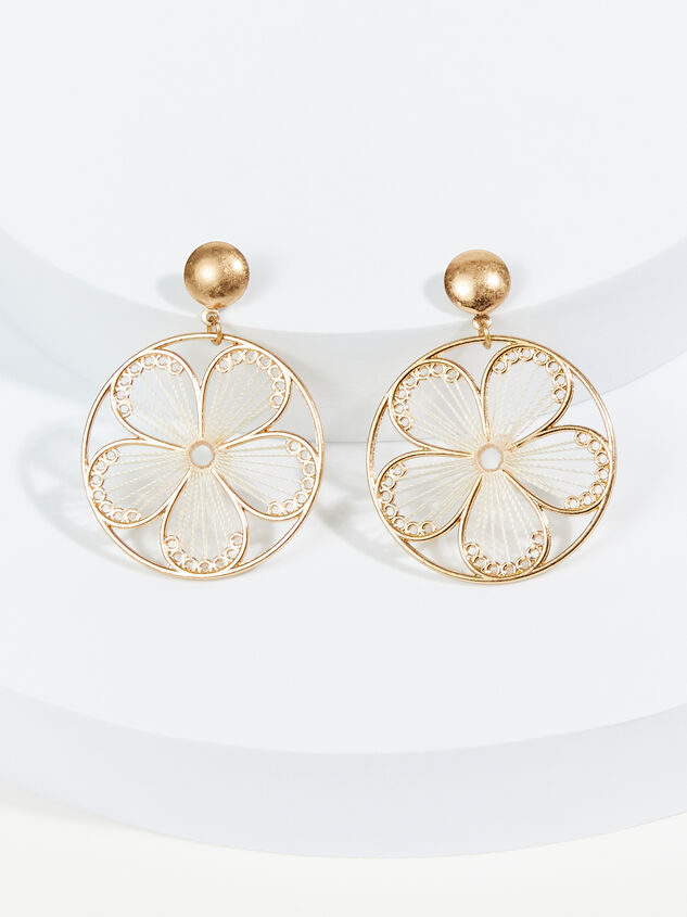 Keira Flower Earrings - ARULA