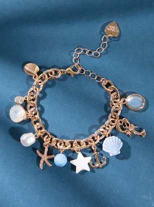 Ocean Breeze Charm Bracelet - ARULA - 