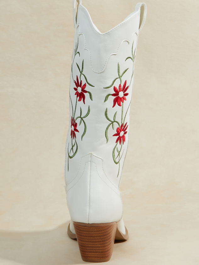 Allison Floral Western Boots by Billini Detail 3 - ARULA
