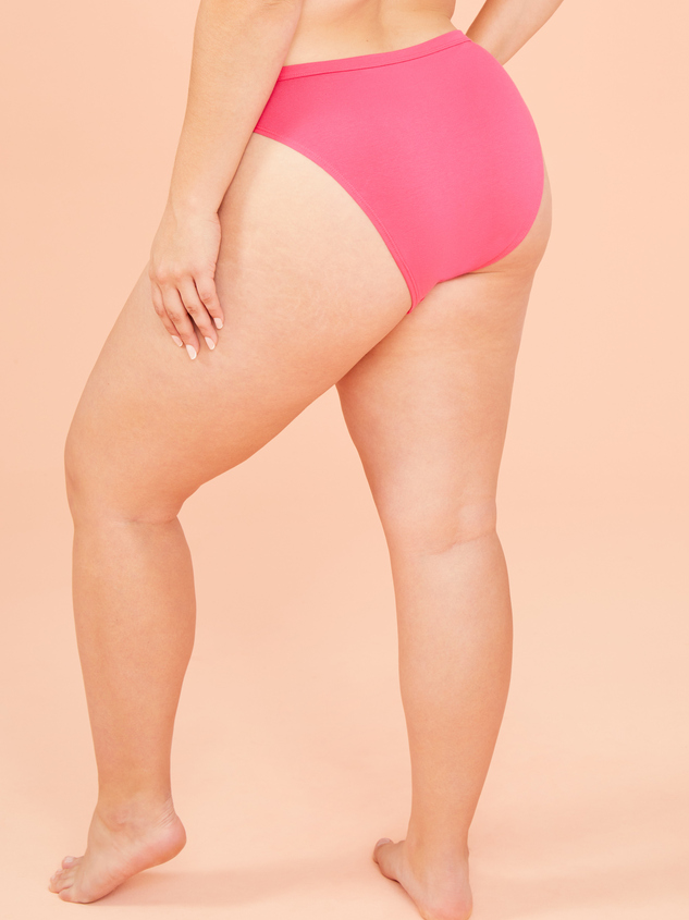 Cotton High Leg Undie Detail 5 - ARULA