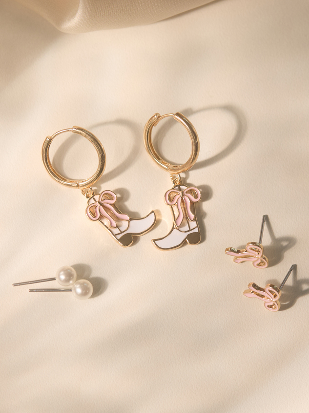 Coquette Cowgirl Earring Set - ARULA