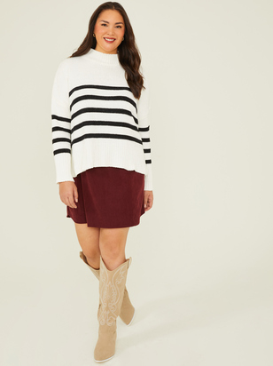 Griffin Mock Neck Sweater - ARULA