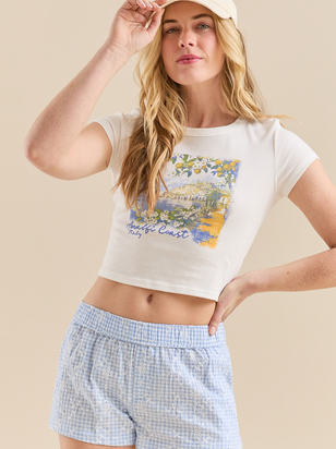 Marlo Gingham Short - ARULA - 