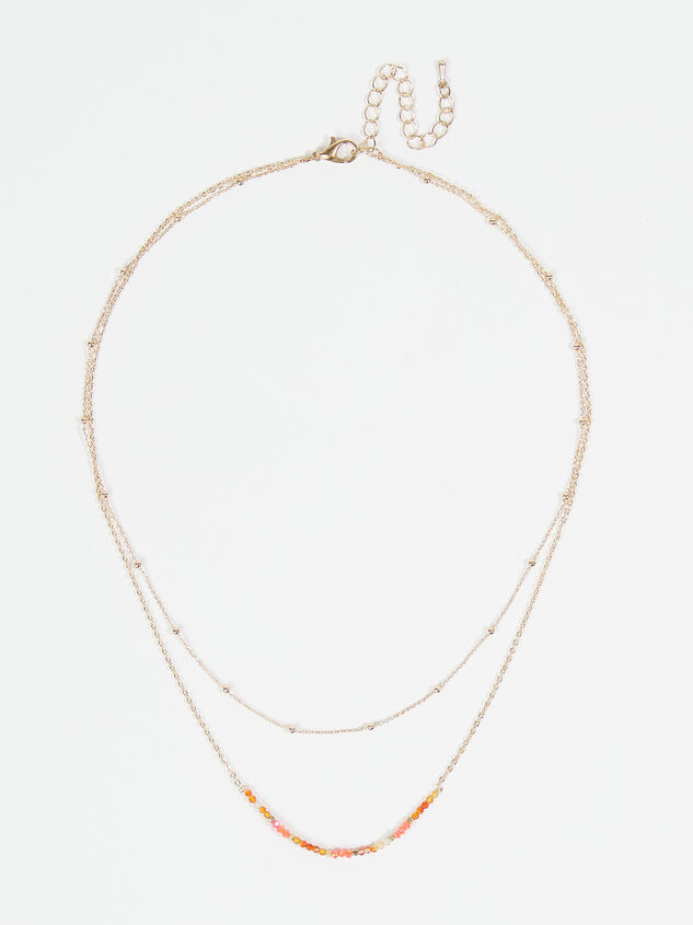 Sunset Shimmer Necklace Detail 2 - ARULA