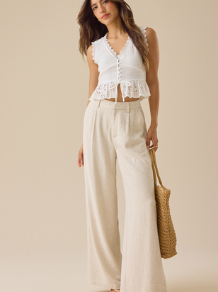 Kay Linen Trouser - ARULA - 