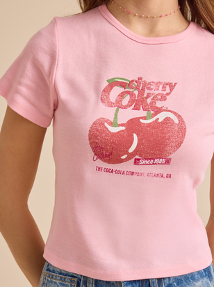 Cherry Coke Baby Tee - ARULA
