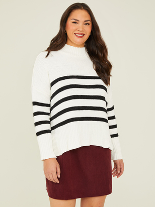 Griffin Mock Neck Sweater - ARULA