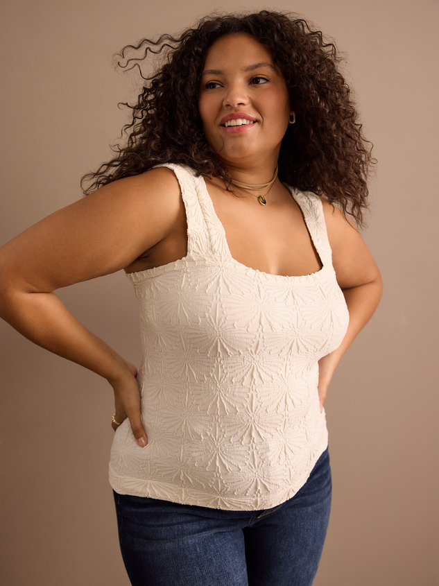 Blaire Seamless Floral Cami - ARULA