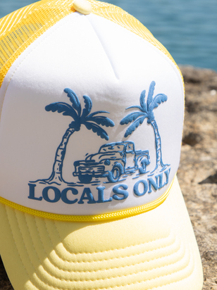 Locals Only Trucker Hat - ARULA