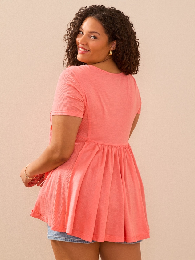 Andi Babydoll Tunic Top Detail 4 - ARULA
