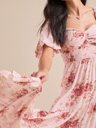Alayna Floral Maxi Dress - ARULA