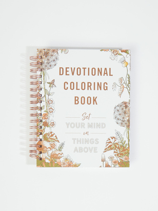 Set Your Mind on Things Above: A Devotional Coloring Book - ARULA