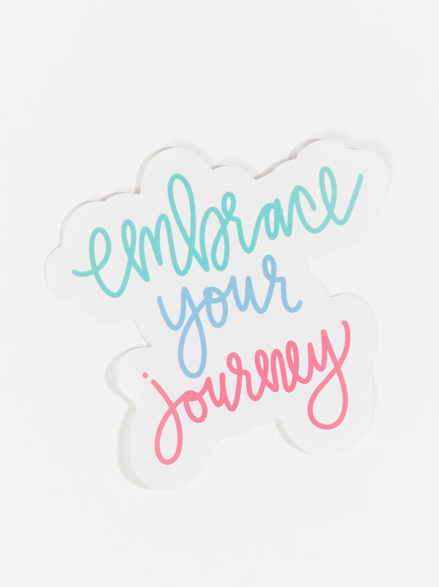Embrace Your Journey Sticker Detail 2 - ARULA