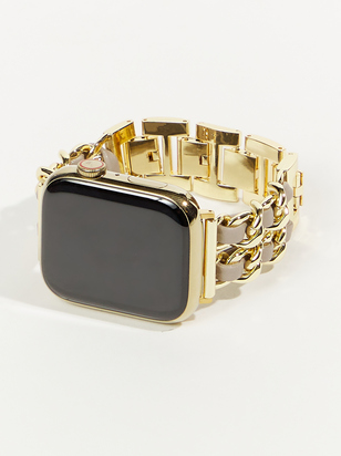 Leather Woven Watch Band - ARULA
