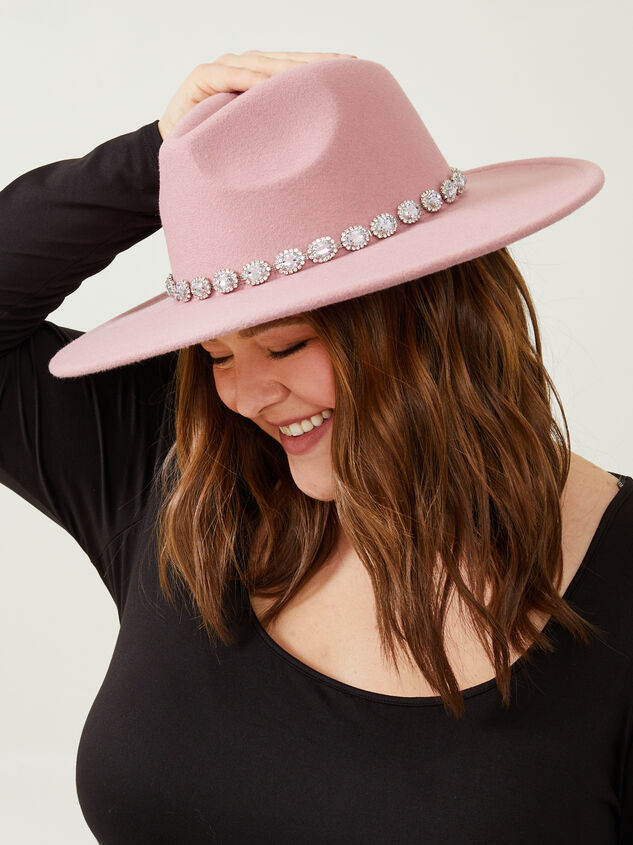 Reese Rhinestone Hat Detail 4 - ARULA