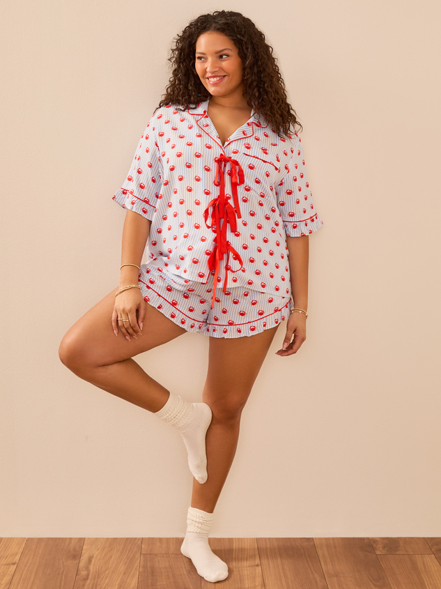 Benny Crab Lounge Top Detail 2 - ARULA