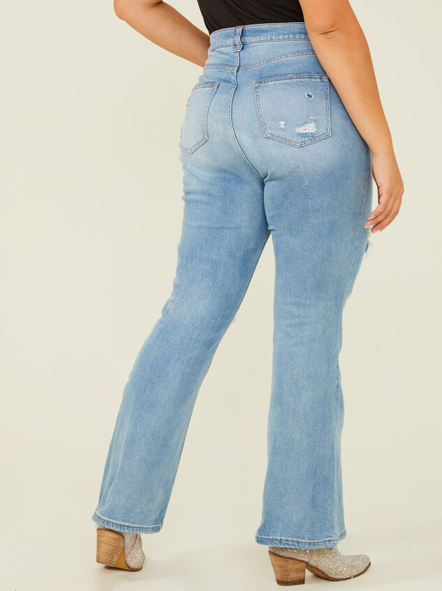 Galveston Flare Jeans Detail 4 - ARULA