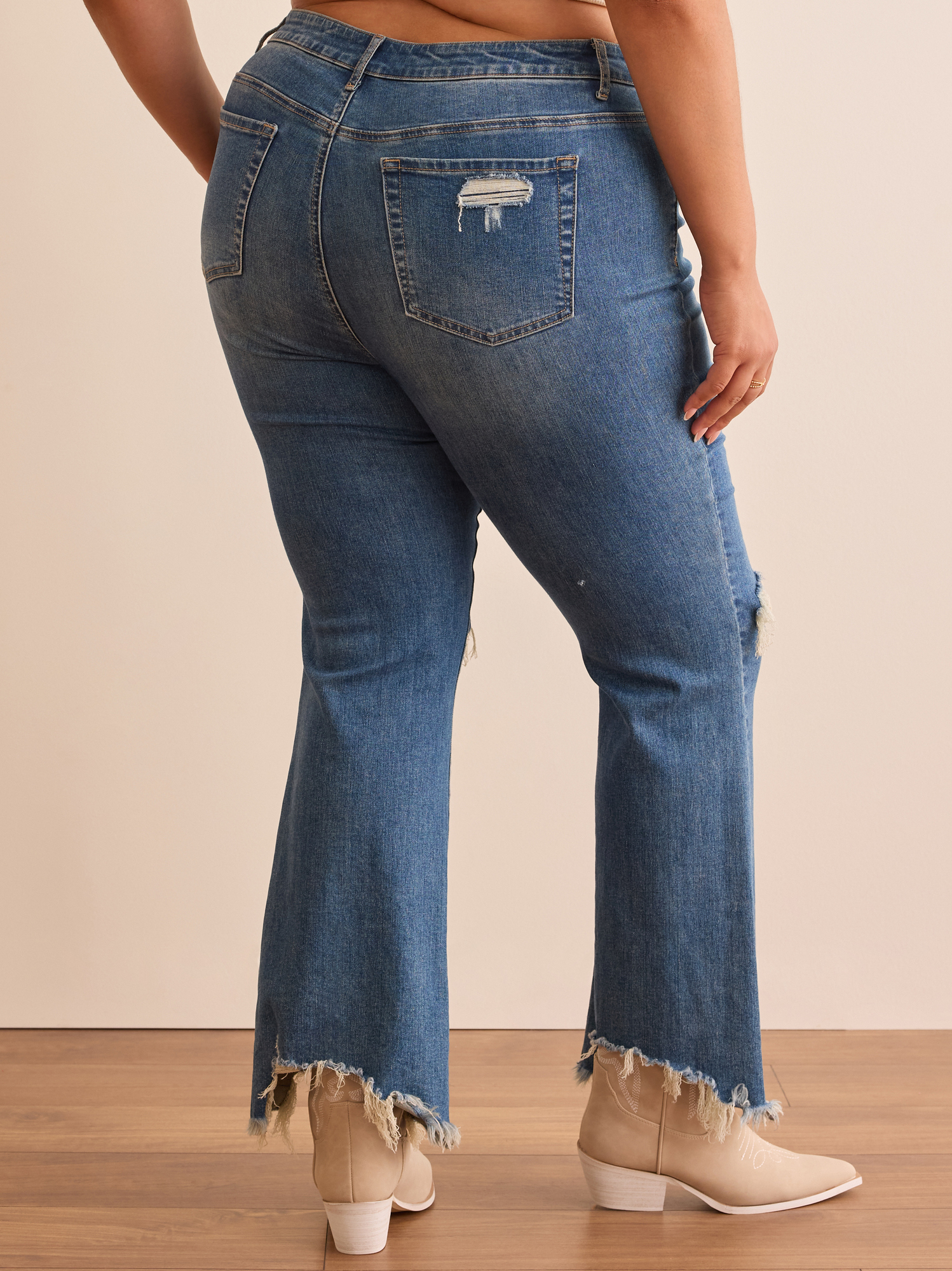 Corey High Rise Bootcut Jeans