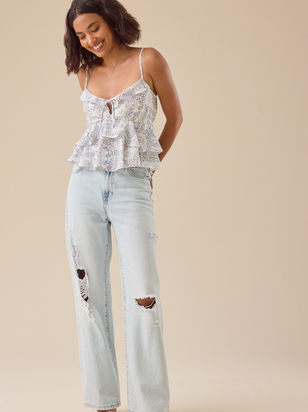 Miller Bandana Babydoll Tank - ARULA