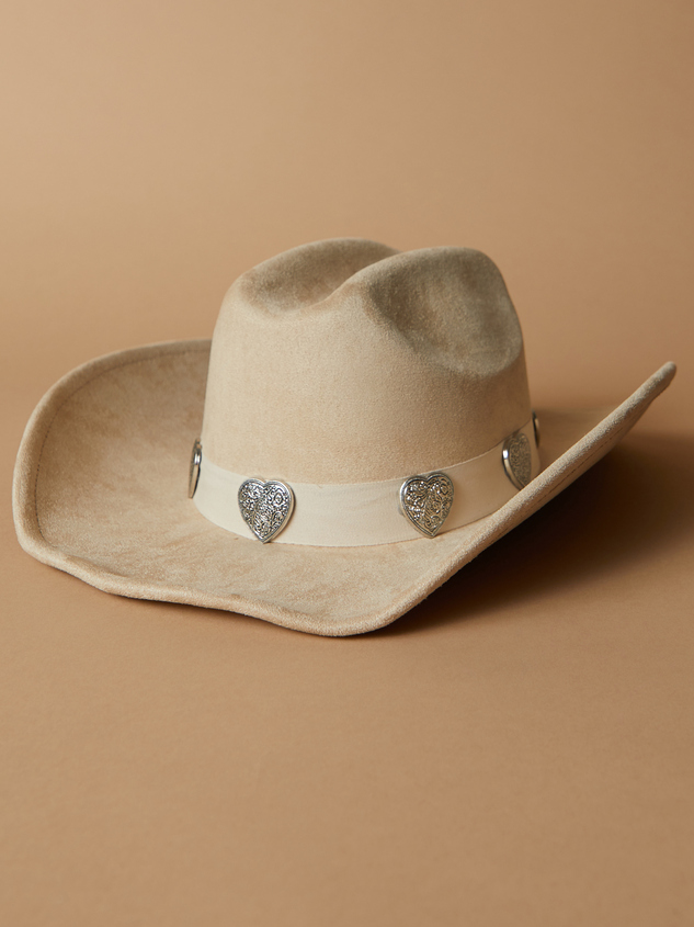 Kelly Heart Cowboy Hat Detail 3 - ARULA