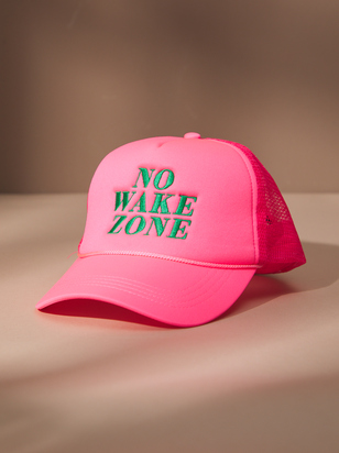 No Wake Zone Trucker Hat - ARULA