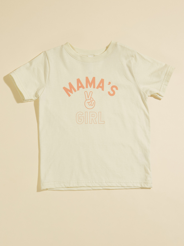 Mama's Girl Graphic Tee Detail 3 - ARULA