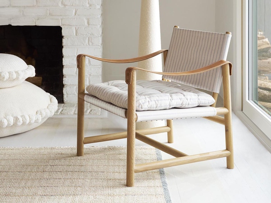 Gigi Wood & Leather Chair - ARULA - 