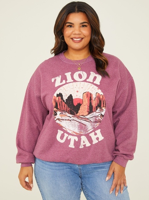 Zion Oversized Sweatshirt - ARULA