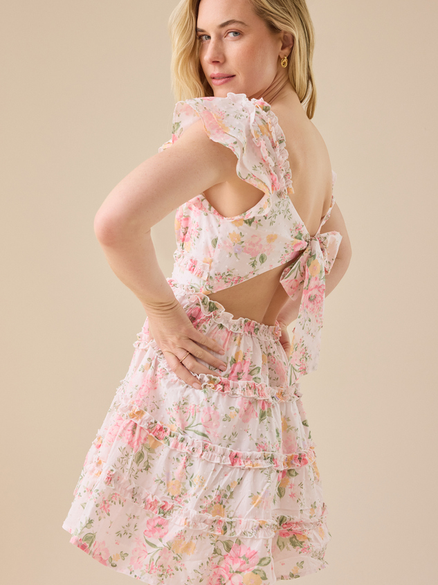 Bronnen Floral Mini Dress - ARULA