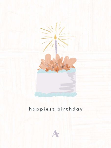 Birthday Cake E-Gift Card - ARULA