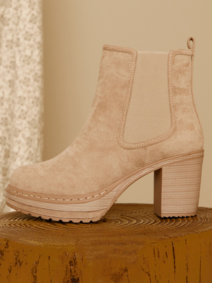 Sonata Platform Booties - ARULA