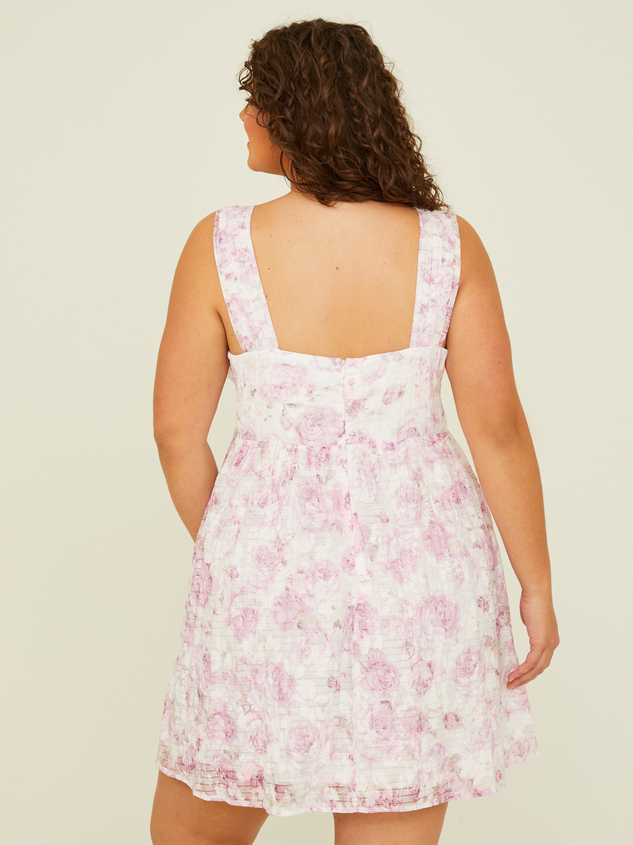 Cecily Floral Dress Detail 4 - ARULA