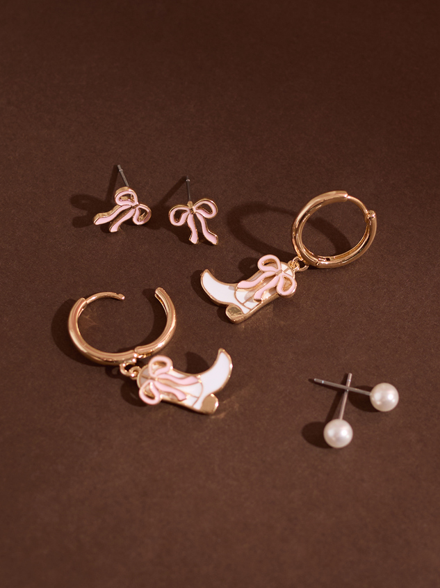 Coquette Cowgirl Earring Set - ARULA