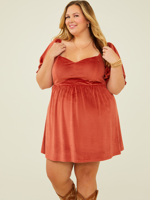 Autumn Cord Dress - ARULA
