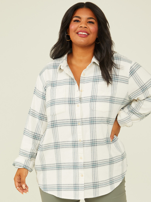 Scout Plaid Flannel Top - ARULA