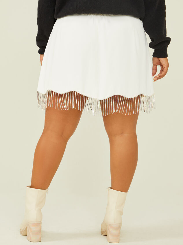 Sparkle Fringe Skirt Detail 3 - ARULA