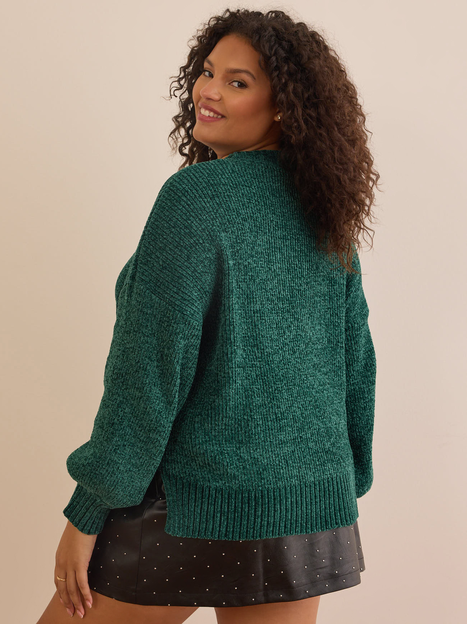 What is a chenille sweater cheap