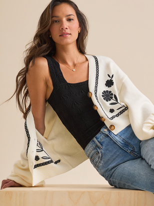 Blaire Seamless Floral Cami - ARULA - 