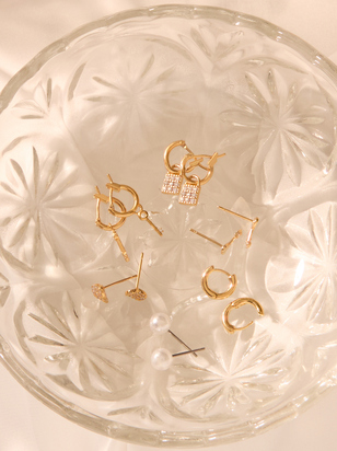 Key to My Heart Earring Set - ARULA