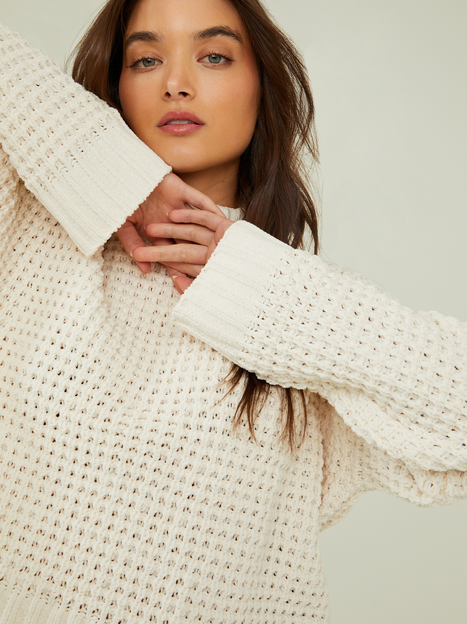 Cream chenille jumper online