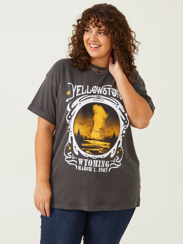Vintage Yellowstone Tee Detail 1 - ARULA