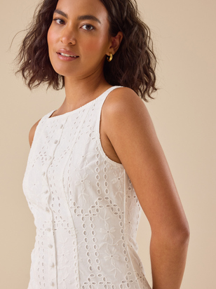 Aveline Eyelet Romper - ARULA
