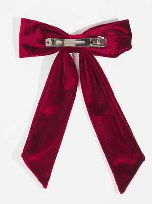 Stella Velvet Hair Bow - ARULA