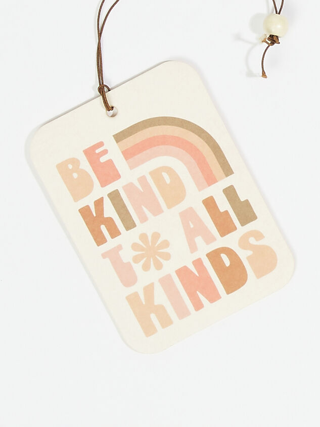 Be Kind to All Kinds Car Air Fresheners Detail 2 - ARULA