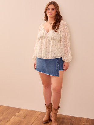 Tia Denim Skort - ARULA - 