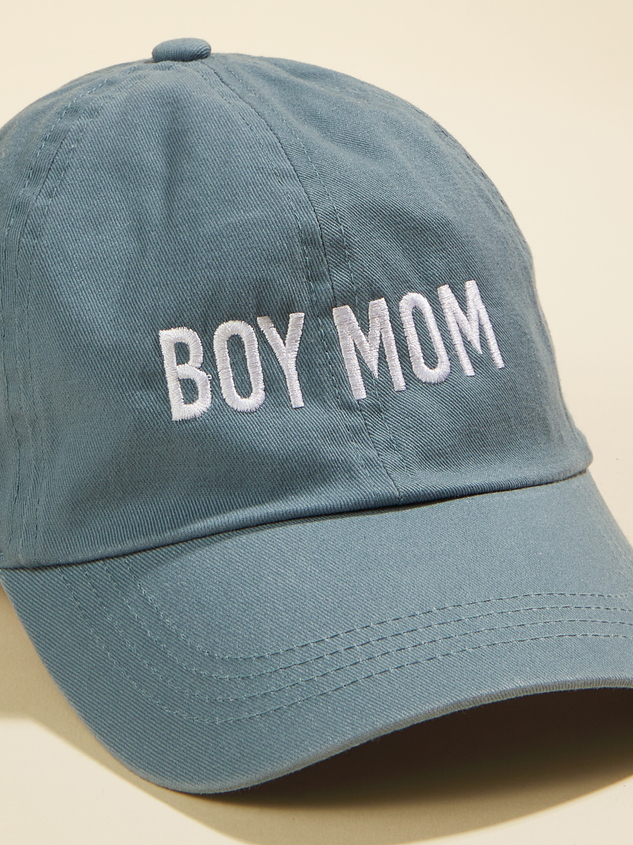 Boy Mom Baseball Hat Detail 3 - ARULA