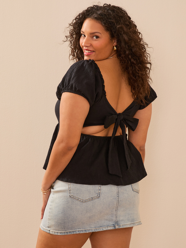 Carter Babydoll Top Detail 3 - ARULA